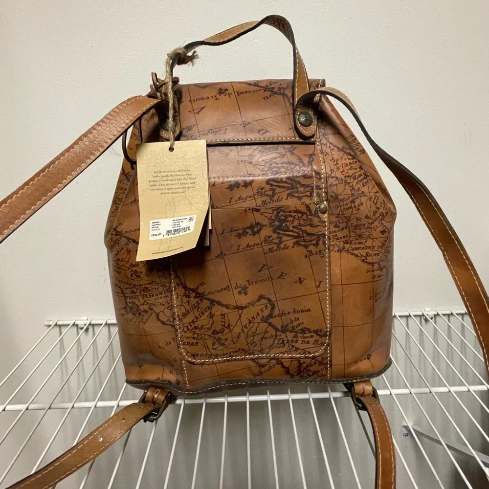 Patricia Nash Casape Map Backpack - Picture 2 of 2